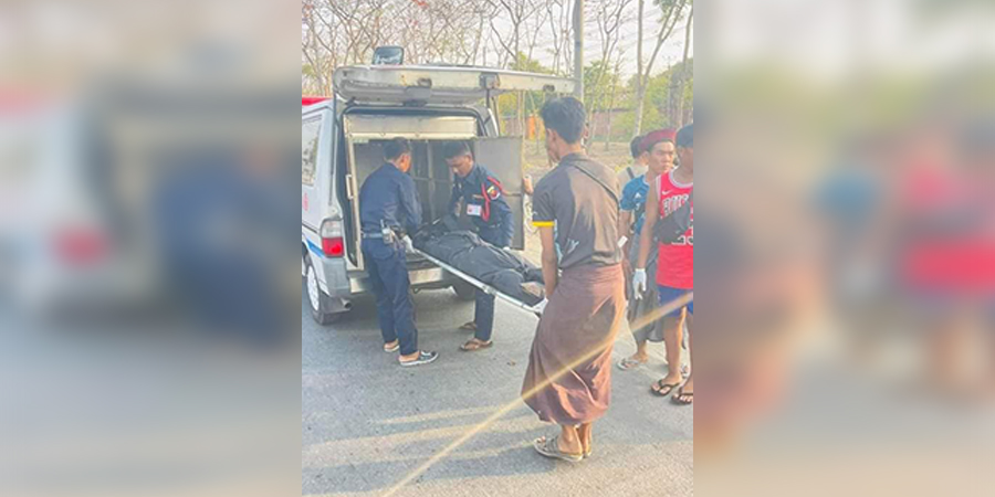 ပုလဲလမ်းဆုံအနီး အထည်ချုပ်စက်ရုံဝန်ထမ်း အမျိုးသမီး ၁ ဦး YBS ဘတ်စ်ကား တိုက်ခံရပြီး သေဆုံး