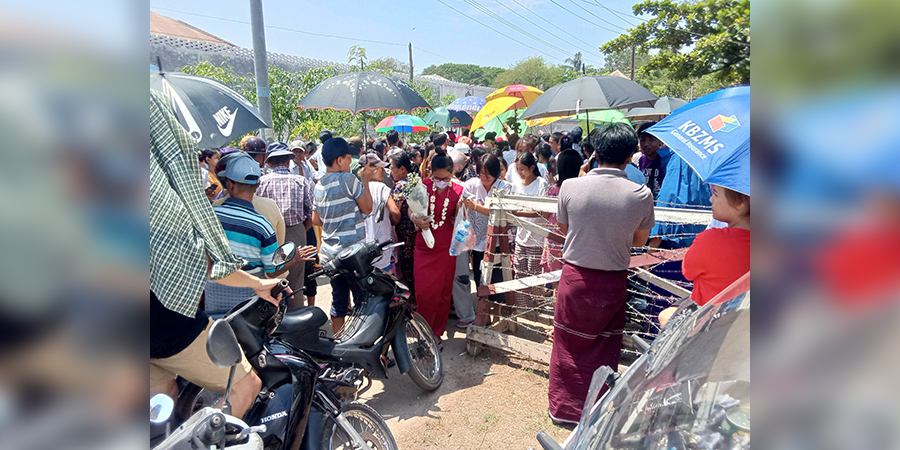 ပြည်၊ ပေါင်းတည်နှင့် သာယာဝတီထောင်များမှ နိုင်ငံရေးအကျဉ်းသားများ လွတ်မြောက်