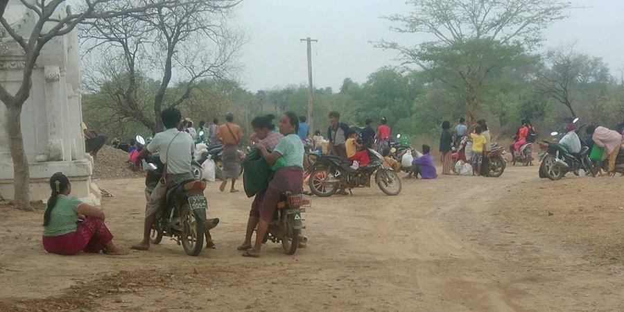 ရေစကြိုတွင် စစ်တပ် စစ်ကြောင်းထိုးသဖြင့် ဒေသခံ ၅,၀၀၀ ကျော် ထွက်ပြေးနေရ