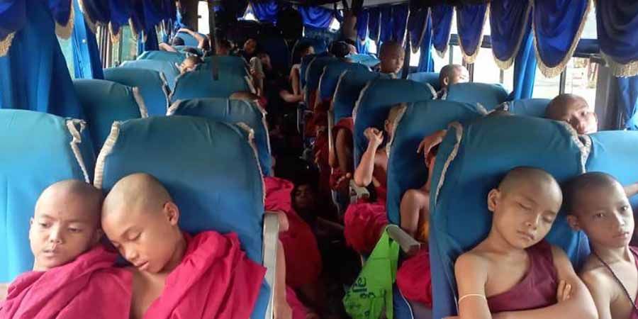 ရန်ကုန်သို့ ပညာသင်သွားမည့် ကိုယ်ရင် ၃၁ ပါးနှင့် မိန်းကလေး ၁၃ ဦး သံတွဲစစ်ဆေးရေးဂိတ်တွင် တားဆီးခံရ