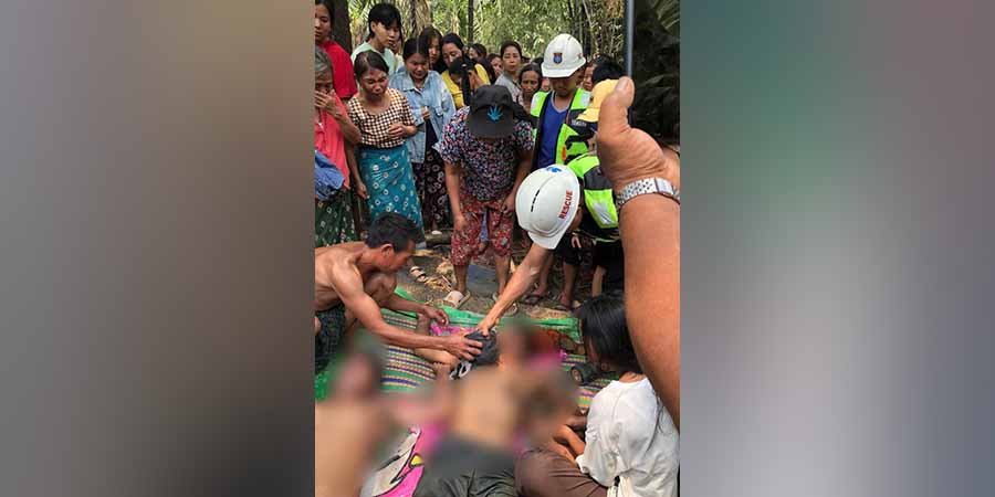 မြစ်ကြီးနားမြို့နယ်၌ ရေတွင်းတူးနေသည့်သားအဖ တွင်းထဲပြုတ်ကျ သေဆုံး