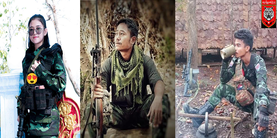 လေကြောင်းတိုက်ခိုက်မှုကြောင့် PDF ရဲဘော် ၃ ဦး ကျဆုံး
