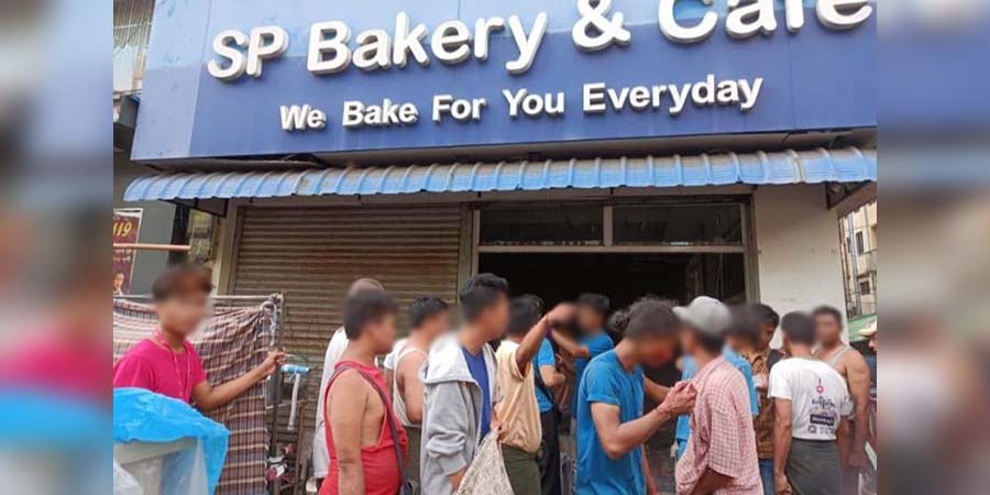 လသာ SP Bakery မုန့်ဆိုင်တွင် ဂက်စ်ပေါက်ကွဲမှုဖြစ်ပွား၊ လူ ၅ ဦး ဒဏ်ရာရ