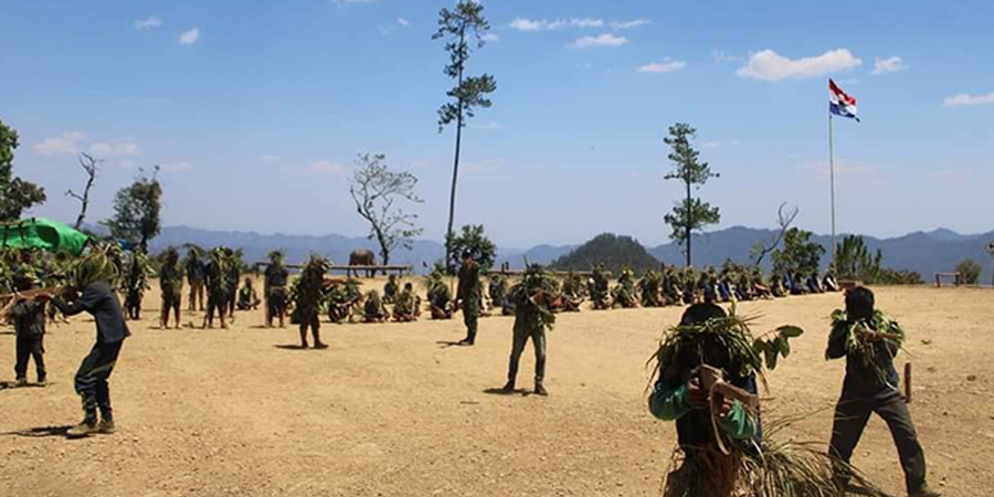 ဟားခါးရှိ CDF ဌာနချုပ်ကို စစ်ကောင်စီတပ်က လေကြောင်းမှ ထပ်မံတိုက်ခိုက်