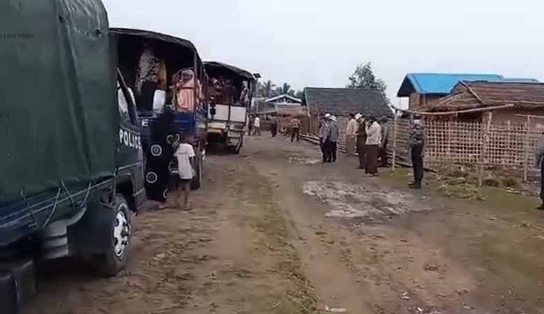 မုန်တိုင်းဝင်နိုင်မည့် ရခိုင်ပြည်နယ် မြို့အချို့မှ ပြည်သူများ ကြိုတင်ပြောင်းရွှေ့ပြီးပြီဟုဆို