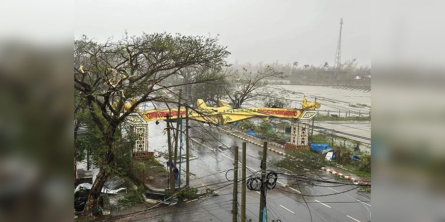 မုန်တိုင်းအလွန် မြန်မာပြည် ဒေသအချို့ မိုးကြီးနိုင်ပြီး ရေကြီး မြေပြိုမှု အန္တရာယ် သတိပြုရန် တိုက်တွန်း