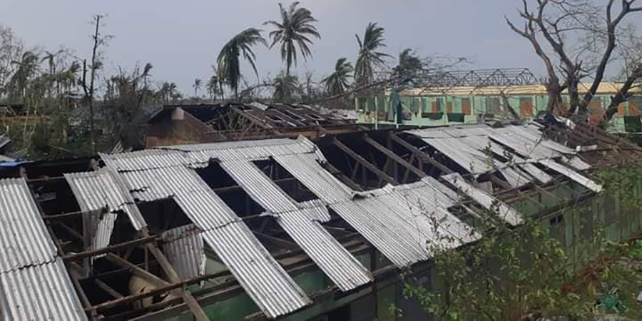 မုန်တိုင်းဒဏ်သင့် ရခိုင်ပြည်နယ်သို့ ပရဟိတအဖွဲ့များ ဝင်ရောက်ရန် အခက်အခဲဖြစ်နေ