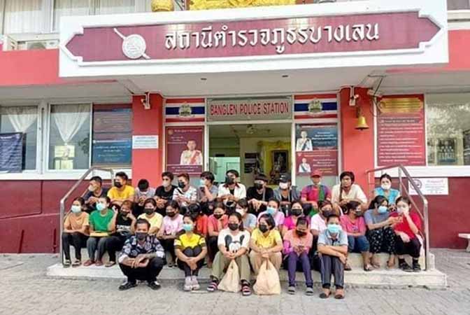 ထိုင်းတွင် တရားမဝင် မြန်မာ ၃၂ ဦး ဖမ်းဆီးခံရ