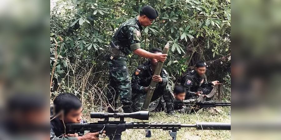 သထုံအမြောက်တပ်ရင်းနှင့် ပုလော ကျောက္ကာရွာတွင်  ပျူစောထီးတပ်သားများ တိုက်ခိုက်ခံရ