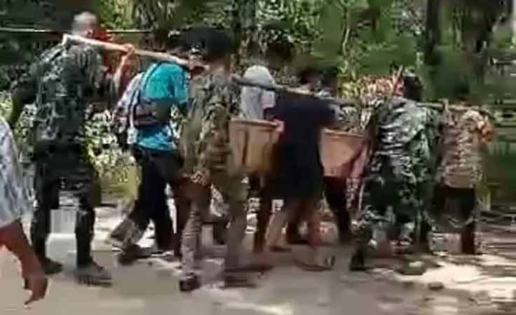 သရက်ချောင်းမြို့နယ် ဒေါင်းညီနောင်စစ်ကြောင်း တပ်စိတ်မှူး လက်နက်ကြီးစမ်းသပ်စဉ် ကျဆုံ