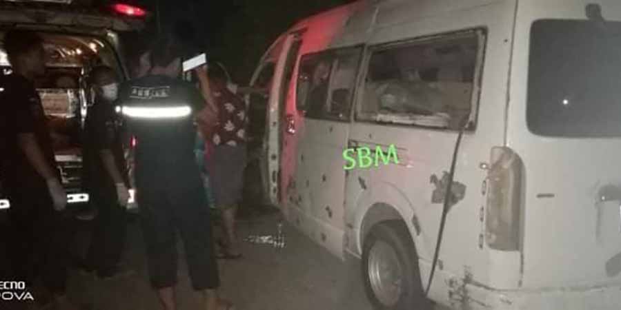 ရေးမြို့နယ်တိုက်ပွဲတွင် စစ်ကောင်စီတပ်ဖွဲ့ဝင် ၃၀ ခန့်သေဆုံး၊ တပ်ဖွဲ့ဝင် ၂ ဦးထွက်ပြေး၊  သထုံမြို့နယ်၌ ခရီးသည်တင်ကား မိုင်းဆွဲခံရ