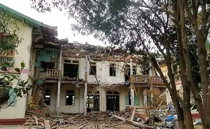 အင်းတော်တွင် တိုက်ပွဲပြင်းထန်ပြီး စစ်တပ်က လေကြောင်းတိုက်ခိုက်မှု ၄ ကြိမ်ပြုလုပ်