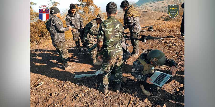 စစ်ကောင်စီတပ်စခန်း ၃ ခု ဒရုန်းဖြင့် ဗုံးကြဲတိုက်ခိုက်ခံရ၊ တပ်ရင်းမှူး ၁ ဦးအပါအဝင် ၉ ဦးသေ