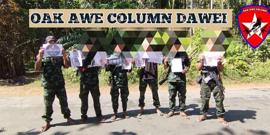 ပြည်သူများထံမှ ငွေကြေးနှင့်ပစ္စည်း တောင်းခံသည့် လက်နက်ကိုင်များကို တိုင်ကြားနိုင်ဟု ထားဝယ် ဥသြစစ်ကြောင်း ထုတ်ပြန်
