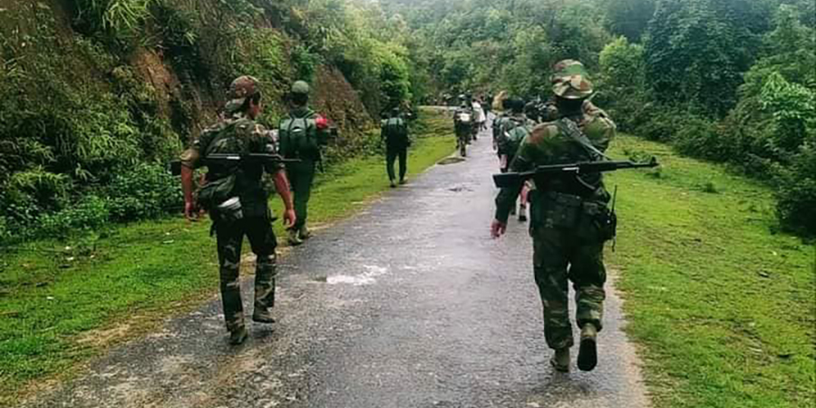 မိုးကုတ်တွင် စစ်ကောင်စီတပ် တိုက်ခိုက်ခံရ