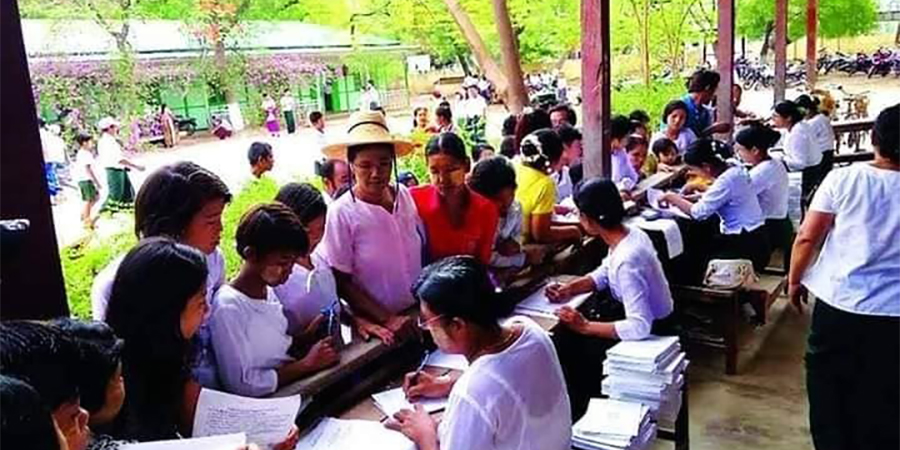 မုန်တိုင်းသင့် ရခိုင်ပြည်နယ်တွင် ကျောင်းသား၊ ကျောင်းသူ ၃ သိန်းကျော် ကျောင်းအပ်ပြီးဖြစ်