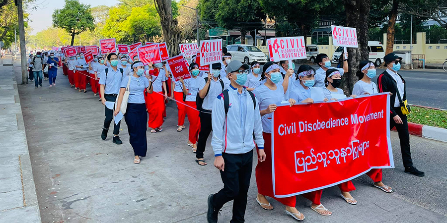 ဆေးဘက်ဆိုင်ရာ စစ်မှုထမ်းဆောင်ရန် CDM ဆရာဝန်များ အပါအဝင် ကျန်းမာရေးဝန်ထမ်းများ NUG ခေါ်ယူ