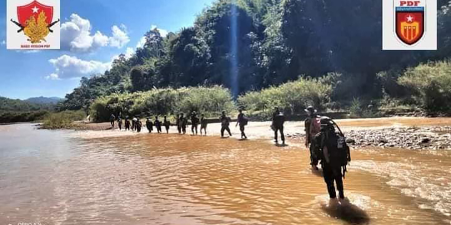လေကြောင်းရန်ကာကွယ်ရေးတပ် ဒုဗိုလ်မှူးကြီးရဲနိုင်ကို တောင်ငူ PDF ပစ်ခတ်ရှင်းလင်း