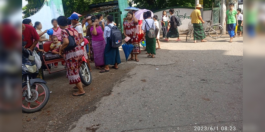 စစ်ကောင်စီလက်အောက်ခံ အခြေခံပညာကျောင်းများ နိုင်ငံတဝန်း စတင်ဖွင့်လှစ်