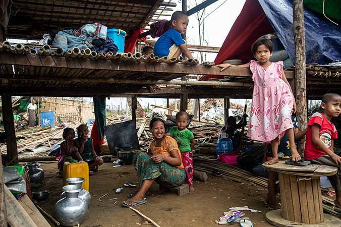 မိုခါမုန်တိုင်းဘေးသင့်ပြည်သူများအတွက် အကူအညီပစ္စည်းများပေးခွင့်ရရန် စောင့်ဆိုင်းနေရဟု ကုလထုတ်ပြန်