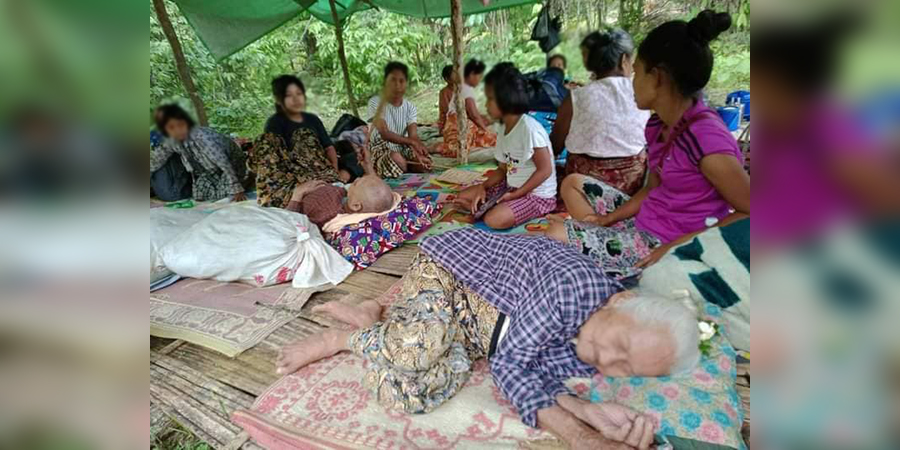 စစ်တပ် စစ်ကြောင်းထိုးမည့် သတင်းကြောင့် ကျောက်ကြီး မုန်းဒေသတွင် စစ်ရှောင်ဦးရေတိုး