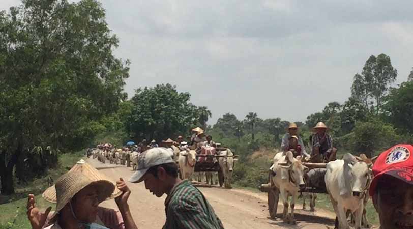 ဝက်လက်တွင် စစ်တပ်က နေအိမ် ၁၀၀ ကျော် မီးရှို့ပြီး  ရွာသား ၅၀ ခန့်ကို ဖမ်းဆီး