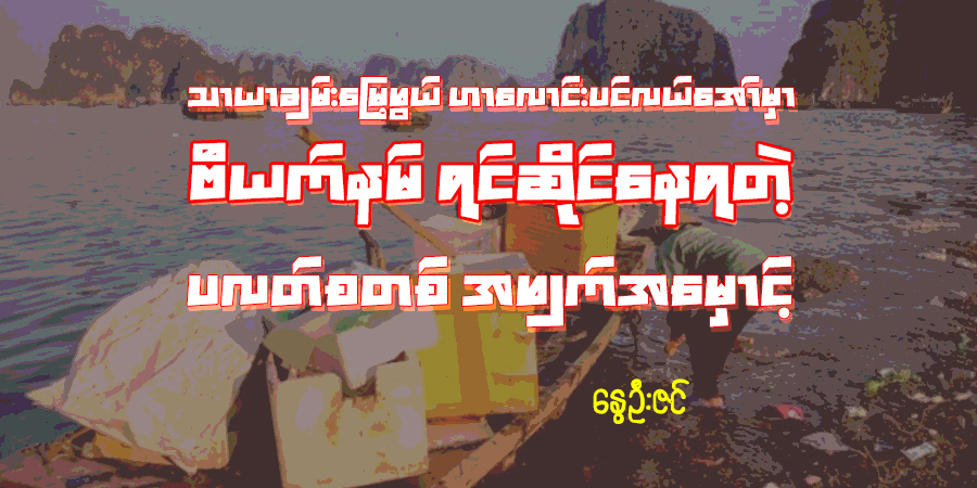 သာယာချမ်းမြေ့ဖွယ် ဟာလောင်းပင်လယ်အော်မှာ ဗီယက်နမ် ရင်ဆိုင်နေရတဲ့ ပလတ်စတစ် အဖျက်အမှောင့်