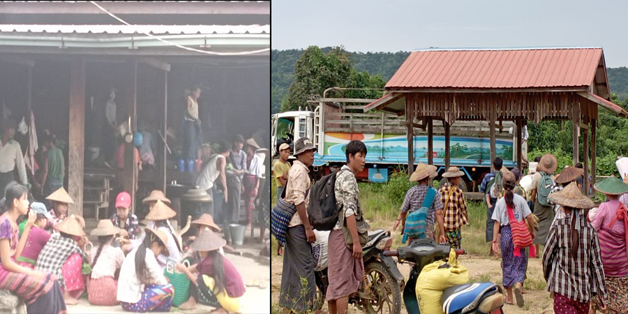 ဗန်းမောက်အနောက်ခြမ်းကို စစ်ကောင်စီက ရက်ဆက်စစ်ကြောင်းထိုး၊ တိုက်လေယာဉ်ဖြင့်ဗုံးကြဲ