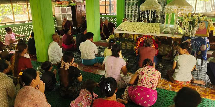 မန္တလေးတွင် ဘုန်းကြီးကို ကားဖြင့်တိုက်ပြီး အလောင်းစွန့်ပစ်သည့် ယာ‌ဉ်မောင်းအား ဖမ်းမိ