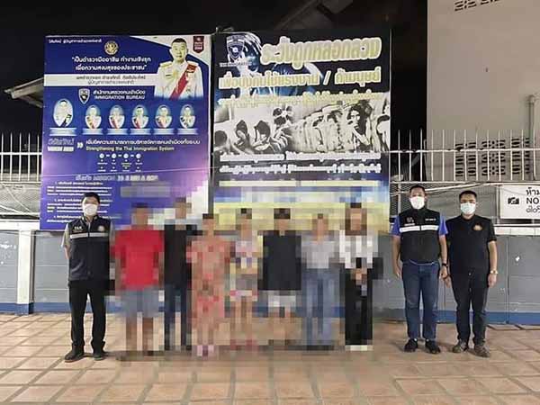 မဲဆောက်တွင်  တရားမဝင်မြန်မာနိုင်ငံသား ၇ ဦး ဖမ်းဆီးခံရ