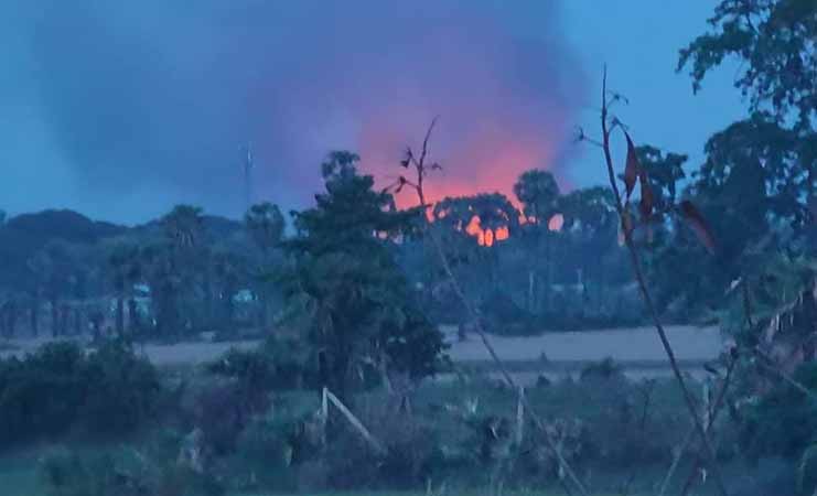 ဆားလင်းကြီးနှင့်ပုလဲမြို့နယ်တွင် PDF ပူးပေါင်းအဖွဲ့များ စခန်းသိမ်းတိုက်ပွဲများ ဆက်တိုက်ဆင်နွှဲ 