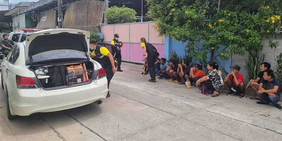 ထိုင်းနိုင်ငံ၌ တရားမဝင် မြန်မာ ၁၄ ဦး ဖမ်းဆီးခံရ