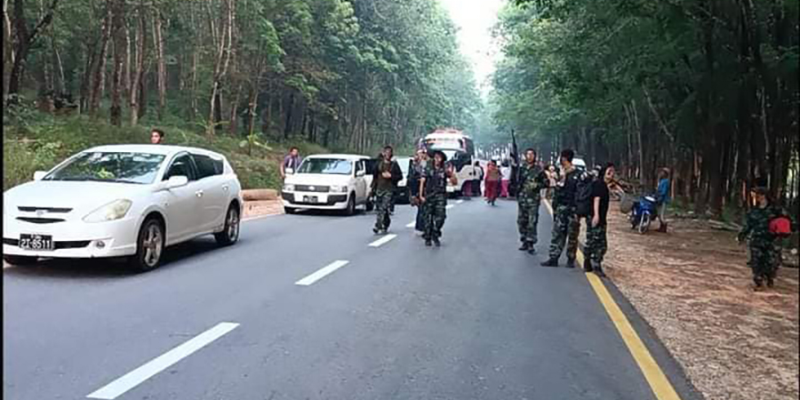 ရေးနယ်မြေ ၅၀ ရာခိုင်နှုန်းကျော် ထိန်းချုပ်ထားနိုင်ပြီဟု PDF ပြော