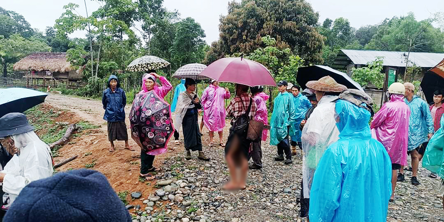 ပူတာအိုတွင် တရားမဝင် ရွှေလုပ်ကွက်များကို ဒေသခံများ ဖျက်ဆီး
