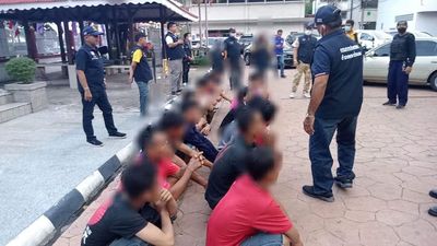 ဘန်ကောက်တွင် မြန်မာ ၈ ဦး အပါအဝင် အလုပ်သမား ၁၇ ဦး ဖမ်းဆီးခံရ