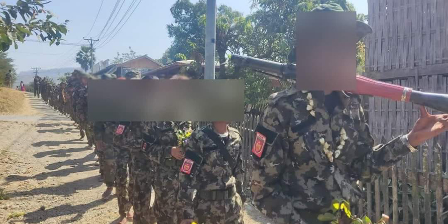 ပေါက်မြို့နယ်နှင့် စလင်းမြို့နယ်တို့တွင် စစ်ကား ၂ စီးတိုက်ခိုက်ခံရ  