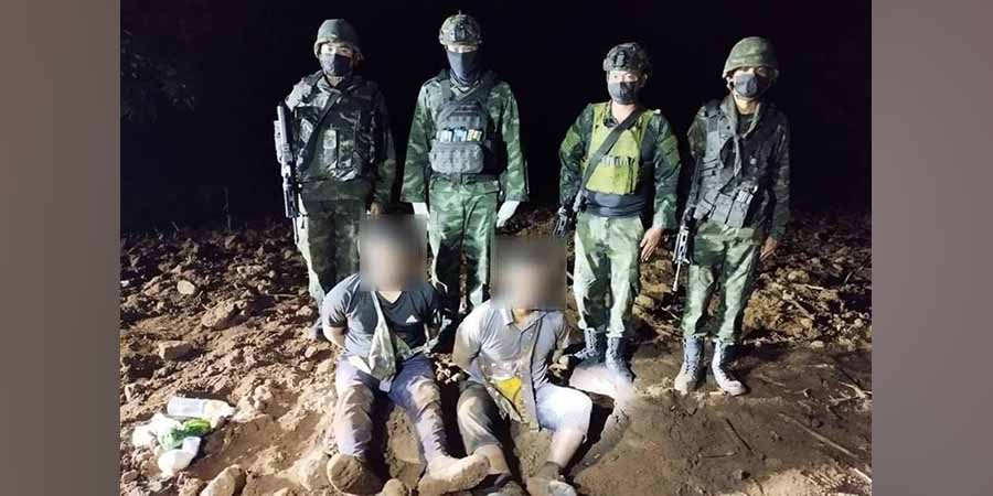 မြန်မာ ၂ ဦးကို မူးယစ်ဆေးဝါးများနှင့်အတူ ဖမ်းဆီးရမိ