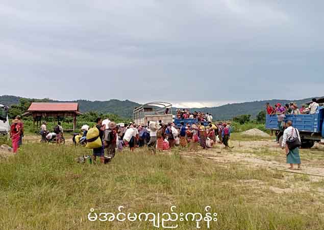 ဗန်းမောက် စစ်ရှောင် ၉၀၀၀ ကျော် စားနပ်ရိက္ခာ အကူအညီလိုအပ်