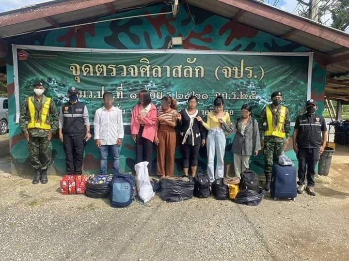 ထိုင်းနိုင်ငံတွင် တရားမဝင် ဝင်ရောက်သည့် မြန်မာ ၁၁ ဦး ဖမ်းဆီးခံရ