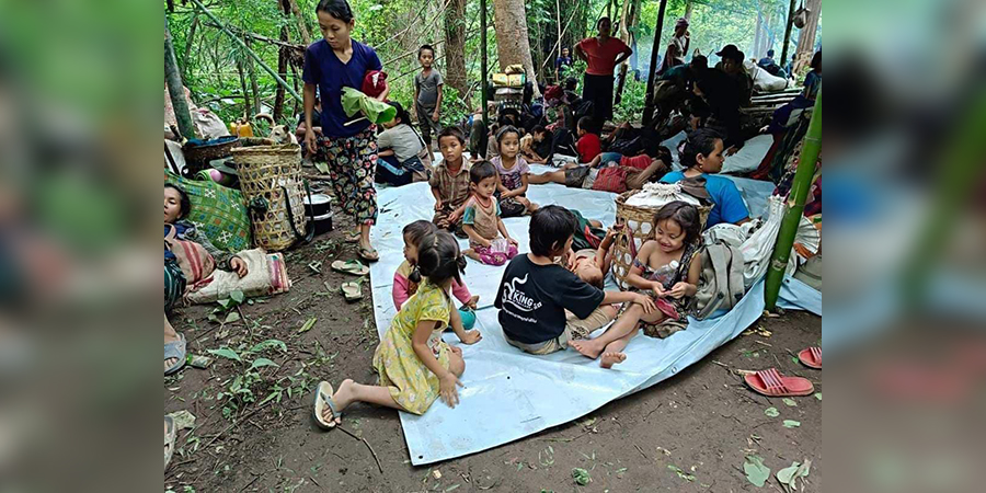 ထိုင်းဘက်ကို တိမ်းရှောင်လာသည့် ကရင်နီစစ်ရှောင်ဦးရေ ၅,၀၀၀ ခန့်ရှိလာ