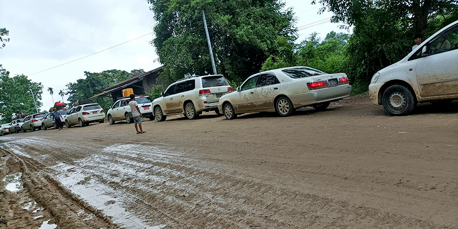 ဖားကန့်လမ်းတွင် စစ်တပ်က အစစ်အဆေးတင်းကျပ် 