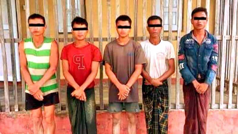 ဘူးသီးတောင်တွင် နွားမှောင်ခိုစက်လှေ ၁ စီး ဖမ်းဆီးရမိ