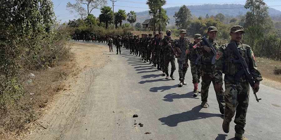ဆိပ်ဖြူ၌ ၂ ရက်အတွင်း မိုင်းဆွဲခံရမှုကြောင့် စစ်ကောင်စီတပ်ဖွဲ့ဝင်  ၂၀ သေဆုံး