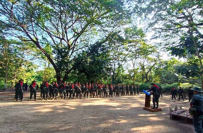 ကေအန်ယူနယ်မြေတွင် တော်လှန်ရေးရဲဘော်များ ငှက်ဖျားရောဂါဖြစ်နေ