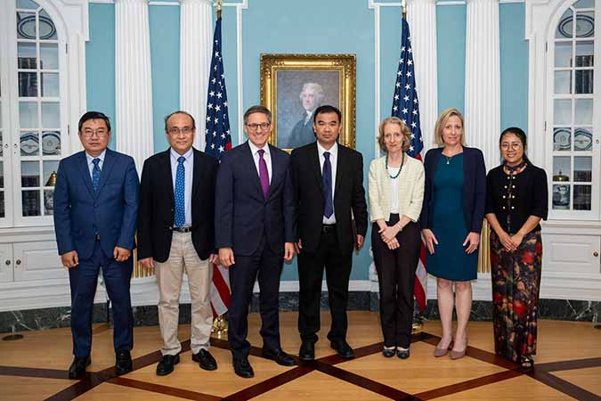 အမေရိကန်နိုင်ငံခြားရေးအတိုင်ပင်ခံနှင့် NUG ခေါင်းဆောင်များ တွေ့ဆုံဆွေးနွေး