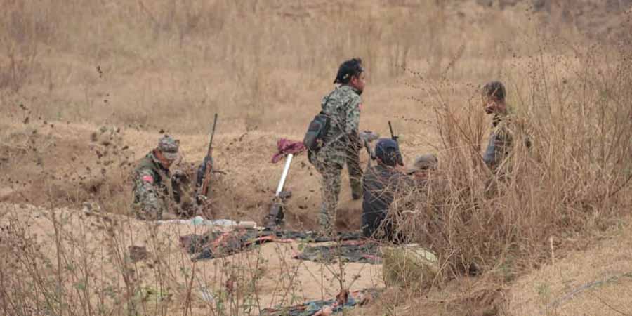 ဆားတောင်ရဲစခန်း တိုက်ခိုက်ခံရပြီး ၄ ဦးသေဆုံး၊ ယင်းမာပင်တိုက်ပွဲတွင် PDF ၃ ဦးဒဏ်ရာရ 