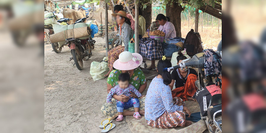 ခင်ဦးဒေသခံ စစ်ရှောင် ၈,၀၀၀ ကျော် စားနပ်ရိက္ခာအခက်ကြုံ