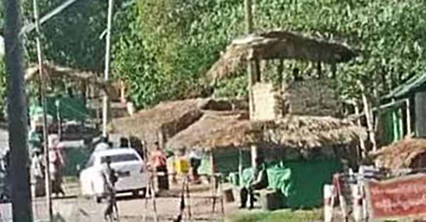 မုဒုံမြို့နယ်၌ စစ်ကောင်စီစစ်ဆေးရေးဂိတ်များ ဒရုန်းဖြင့် တိုက်ခိုက်ခံရ 