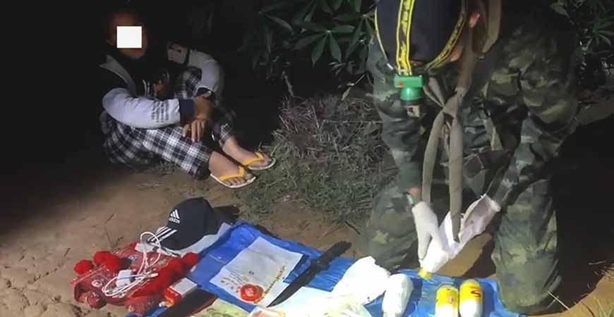 ထိုင်းတွင် မြန်မာအမျိုးသမီးတဦး သယ်လာသည့် မူးယစ်ဆေးဝါးများ ဖမ်းမိ