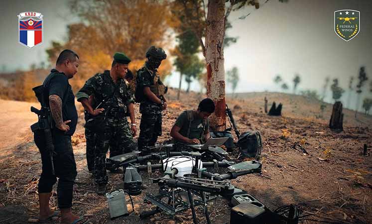 Federal Wings ​ဒရုန်းတပ်ဖွဲ့က ၆ လအတွင်း စစ်ဆင်မှုပေါင်း ၂၈၀ ကျော်ပြုလုပ်